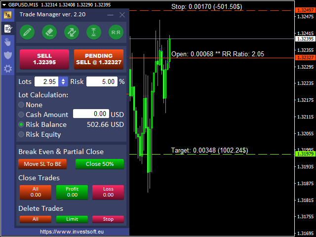 截图 #10 Forex Trade Manager MT5